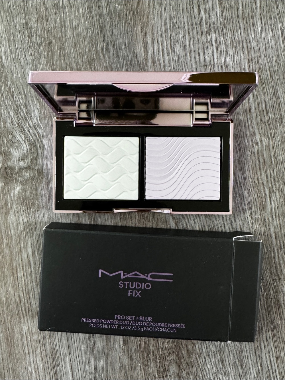 Mac Studio Fix Pro Set Blur Weightless Pressed Powder Translucent Lavender Shade